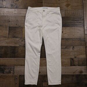 Peter Millar Karlie Stretch Sateen Pants Women’s Size 10‎ White